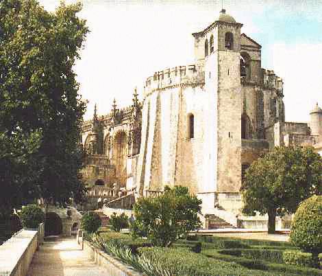 Templar Castle in Tomar, Portugal